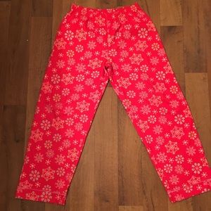 Snowflake Pajama Pants